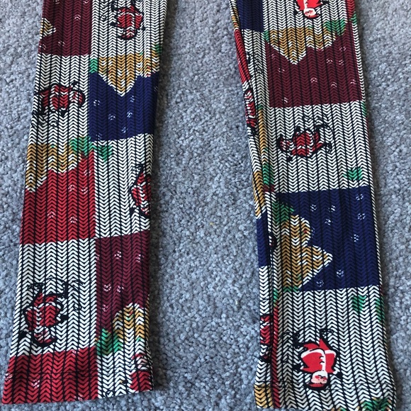 LuLaRoe Kids Christmas Leggings - Picture 4 of 4